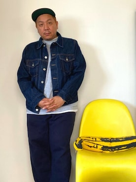 「j crew」｜伊藤孝法さん（メンズ・165cm）の夏コーディネート