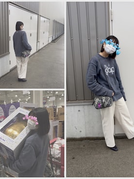 「costco」｜ｆｕｊｉｇｏｎさん（レディース・159cm）の冬コーディネート