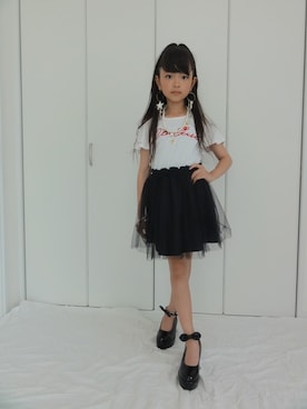 「BLOC（ブロック）のアイテム（ワンピース/ドレス）」を使った、bloc_betty_OFFICIALさん（キッズ・134cm）の夏コーディネート