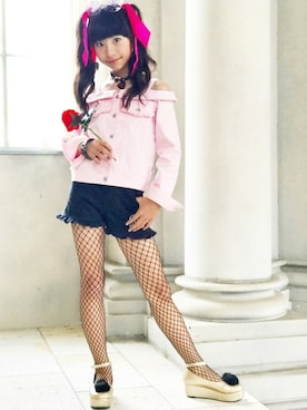 「子供服」｜bloc_betty_OFFICIALさん（キッズ・148cm）の夏コーディネート