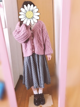 「アイテム（その他シューズ）」を使った、shoko⋈*｡ﾟさん（レディース・141cm・20代）の冬コーディネート