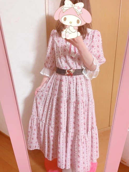 Shoko ﾟ Axes Femmeのワンピースを使ったコーディネート Wear