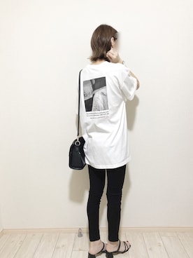 「MKT（エムケーティー）のアイテム（サンダル）」を使った、Nozoさん（レディース・168cm）の夏コーディネート