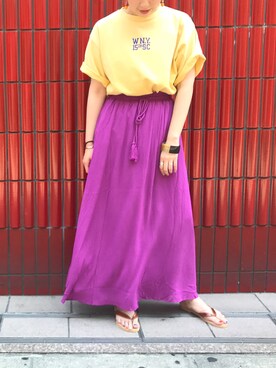 saori shikiさん(レディース・158cm)の夏コーディネート