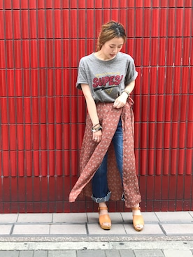 saori shikiさん（レディース・158cm）の夏コーディネート