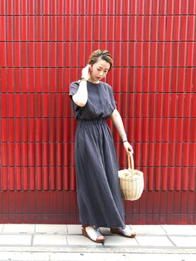 saori shikiさん（レディース・158cm）の夏コーディネート