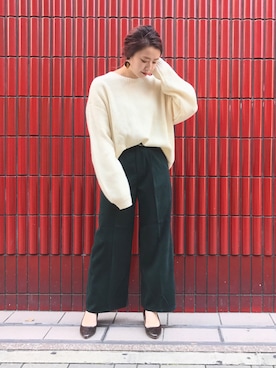 saori shikiさん(レディース・158cm)の秋コーディネート