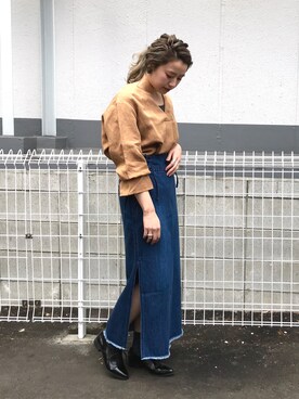 saori shikiさん（レディース・158cm）の冬コーディネート