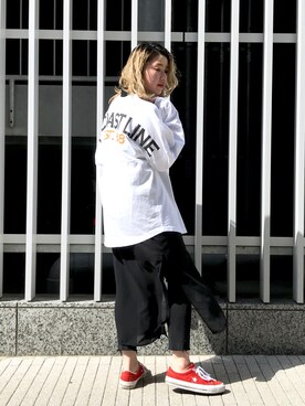 saori shikiさん（レディース・158cm）の春コーディネート