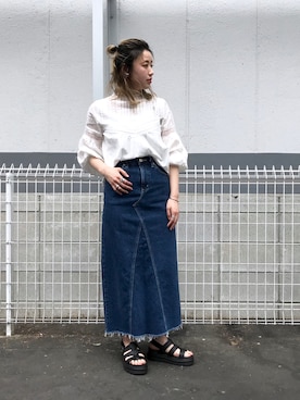 saori shikiさん（レディース・158cm）の春コーディネート