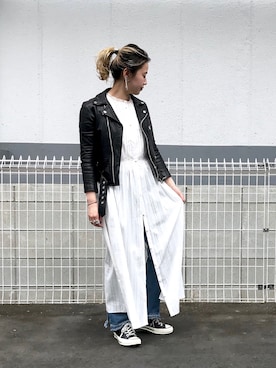 saori shikiさん(レディース・158cm)の春コーディネート