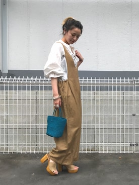 saori shikiさん（レディース・158cm）の夏コーディネート