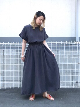 saori shikiさん(レディース・158cm)の夏コーディネート