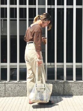 saori shikiさん（レディース・158cm）の夏コーディネート