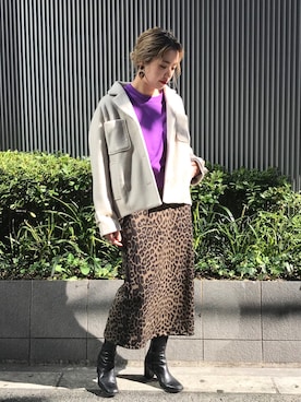 saori shikiさん(レディース・158cm)の秋コーディネート