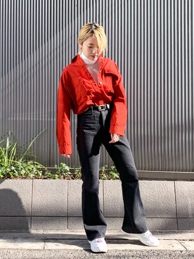 saori shikiさん(レディース・158cm)の冬コーディネート