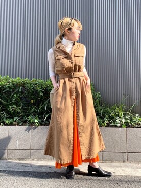 saori shikiさん(レディース・158cm)の冬コーディネート