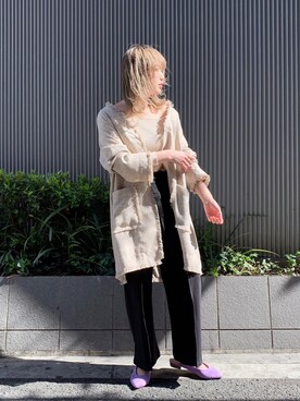 saori shikiさん（レディース・158cm）の春コーディネート