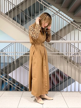 saori shikiさん(レディース・158cm)の春コーディネート