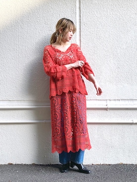 saori shikiさん(レディース・158cm)の春コーディネート