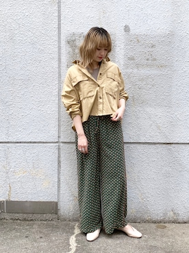 saori shikiさん(レディース・158cm)の春コーディネート