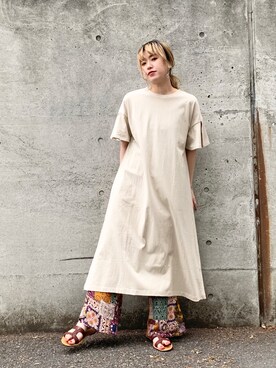 saori shikiさん（レディース・158cm）の春コーディネート