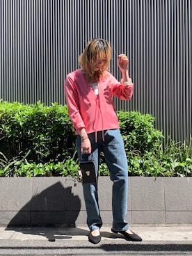 saori shikiさん（レディース・158cm）の春コーディネート