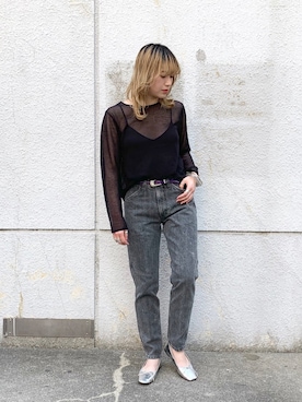 saori shikiさん(レディース・158cm)の春コーディネート