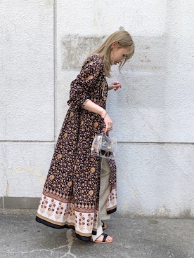 saori shikiさん（レディース・158cm）の春コーディネート