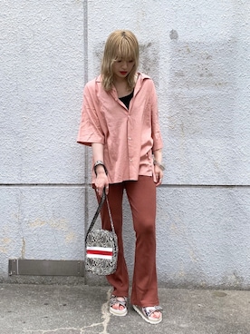 saori shikiさん（レディース・158cm）の春コーディネート