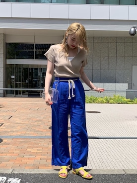 saori shikiさん（レディース・158cm）の春コーディネート