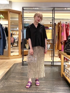 saori shikiさん(レディース・158cm)の春コーディネート