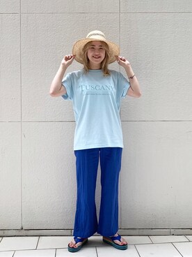 saori shikiさん（レディース・157cm）の夏コーディネート