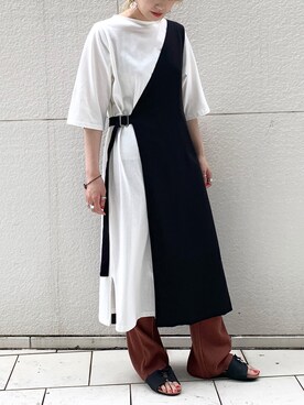 saori shikiさん（レディース・157cm）の夏コーディネート