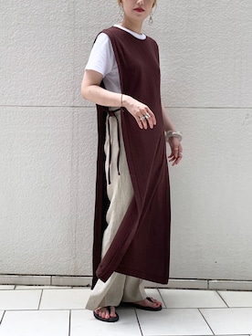 saori shikiさん（レディース・158cm）の夏コーディネート