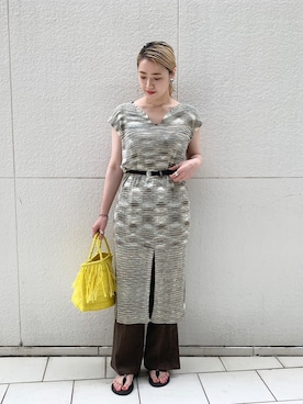 saori shikiさん（レディース・158cm）の夏コーディネート