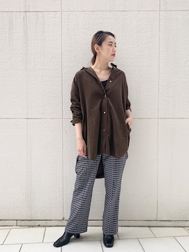 saori shikiさん（レディース・158cm）の秋コーディネート