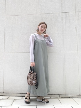 saori shikiさん（レディース・158cm）の春コーディネート