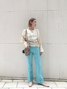 saori shikiさん(レディース・158cm)の春コーディネート