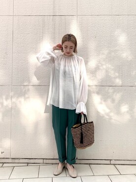 saori shikiさん(レディース・158cm)の春コーディネート