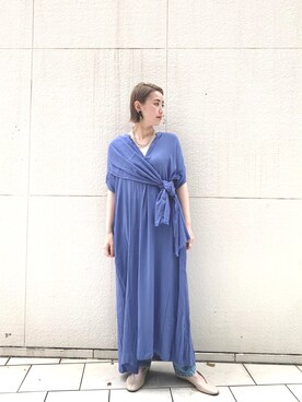 saori shikiさん（レディース・158cm）の春コーディネート