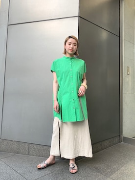 saori shikiさん（レディース・158cm）の春コーディネート