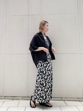 saori shikiさん（レディース・158cm）の春コーディネート