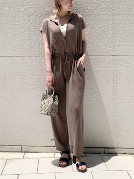 saori shikiさん（レディース・158cm）の夏コーディネート