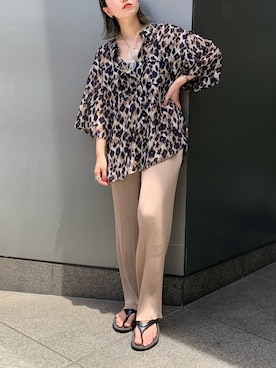 saori shikiさん（レディース・158cm）の夏コーディネート