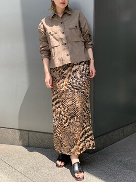 saori shikiさん（レディース・158cm）の夏コーディネート