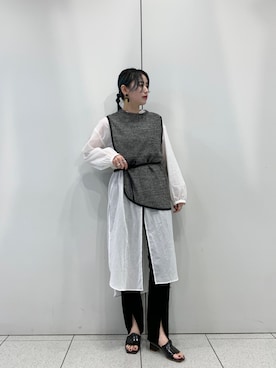 saori shikiさん（レディース・158cm）の秋コーディネート