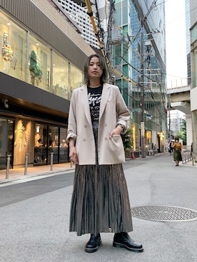 saori shikiさん(レディース・158cm)の秋コーディネート