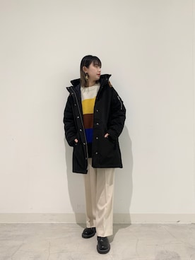 saori shikiさん(レディース・158cm)の冬コーディネート