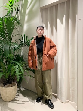 saori shikiさん（レディース・158cm）の冬コーディネート